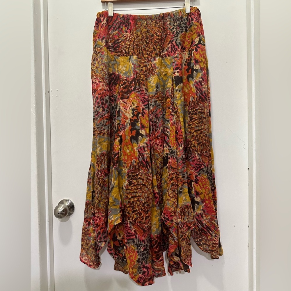 Free People Fallon Asymmetrical Women's Wide-Leg Pants Sz S - Picture 3 of 5